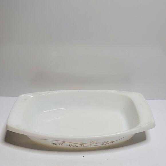 Vintage PYREX Golden HoneySuckle Casserole Dish 033 1.5 Qt - Picture 2 of 8